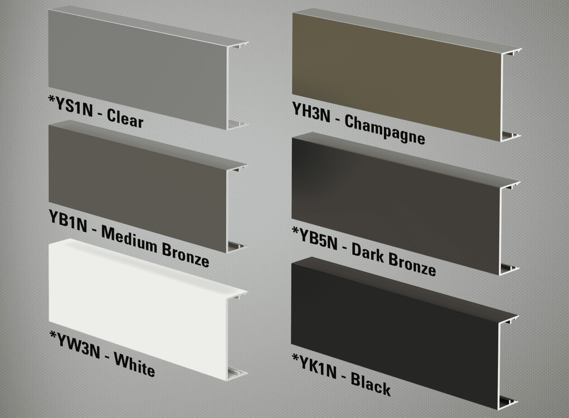 Aluminum Anodized finishes