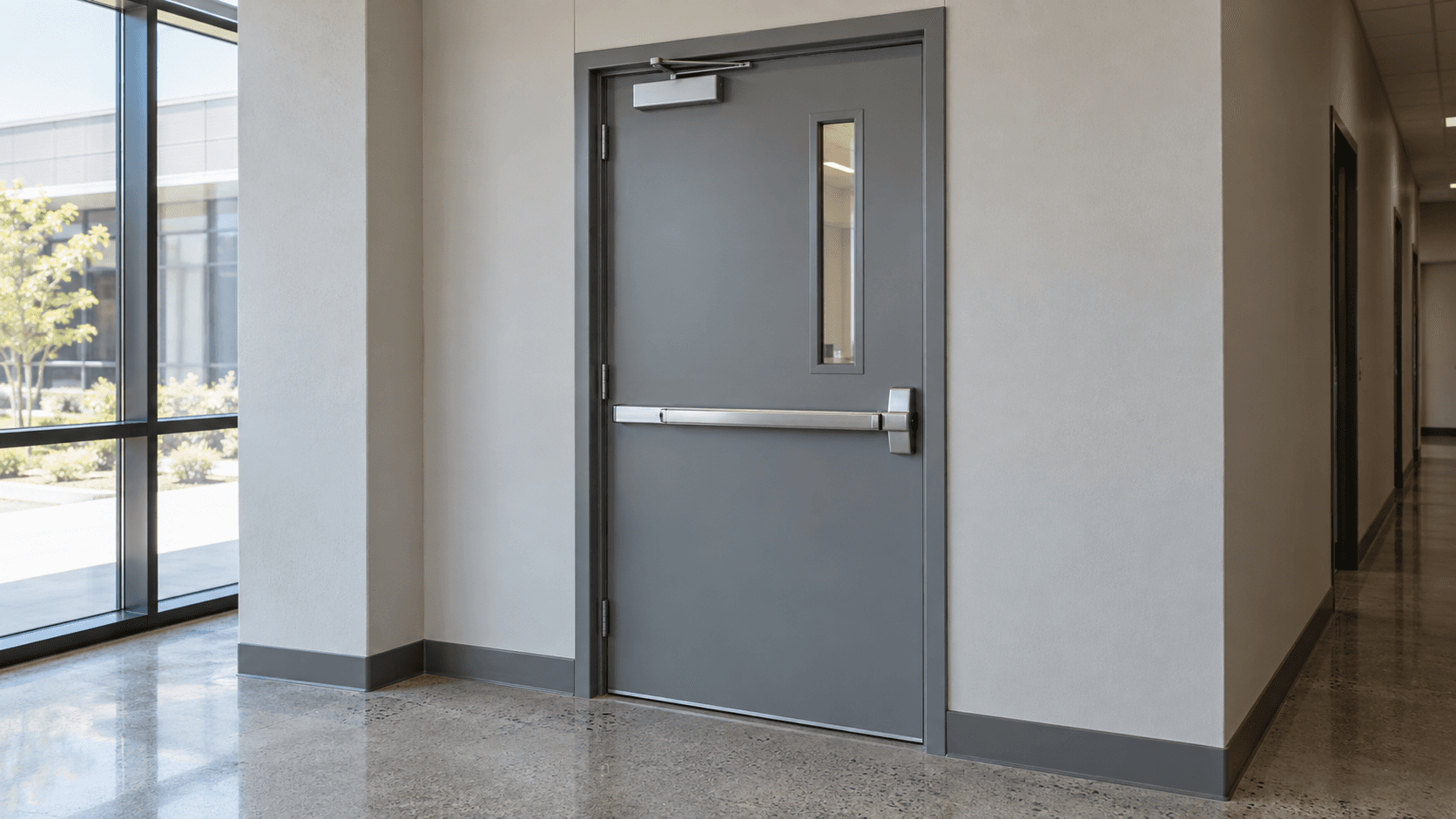 Commercial Door Fire Ratings: Labels, Glass and Hardware